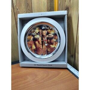 Interiors by Design 10-in Round Quartz Clock New John Cena WWE
